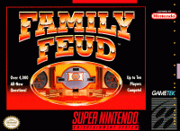 Family Feud Super Nintendo US box art